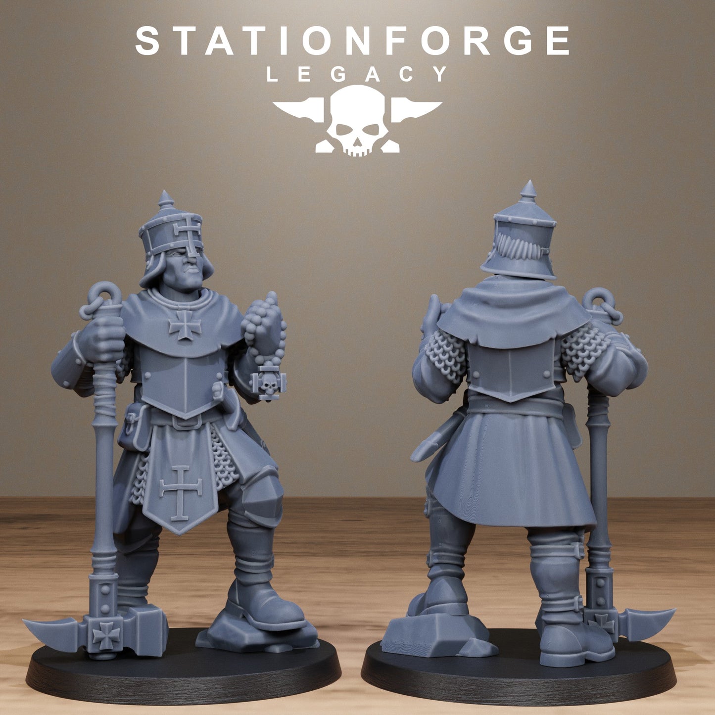 3D Printed Thorncrest Trackers by StationForge Miniatures