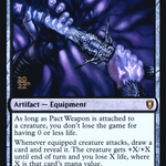 Pact Weapon (PRE-139S) - Battle for Baldur's Gate Promos Foil