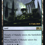 Temple of Malady (PRE-254S) - Core Set 2020 Promos Foil