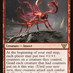 Agitator Ant (NEC-102) - Neon Dynasty Commander