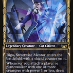 Rigo, Streetwise Mentor (SNC-329) - Streets of New Capenna: (Showcase)
