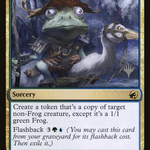 Croaking Counterpart (PPMID-215P) - Innistrad: Midnight Hunt Promos