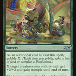 Pie-Eating Contest (UNF-437) - Unfinity Foil