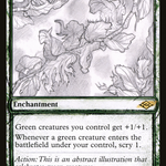 Sylvan Anthem (MH2-357) - Modern Horizons 2: (Showcase)