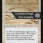 Circle of Protection: White (4BB-) - Fourth Edition Foreign Black Border