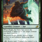 Kogla, the Titan Ape (MEDIA-162★) - Ikoria: Lair of Behemoths Promos Foil
