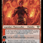 Chandra, Legacy of Fire (CMM-735) - Commander Masters