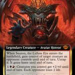 Sauron, the Lidless Eye (LTR-396) - The Lord of the Rings: Tales of Middle-earth: (Extended Art)