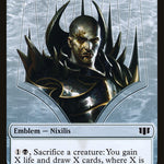 Ob Nixilis of the Black Oath Emblem (C14-35 // 16) - Commander 2014 Tokens