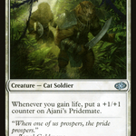 Ajani's Pridemate (J22-142) - Jumpstart 2022