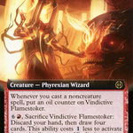 Vindictive Flamestoker (ONE-388) - Phyrexia: All Will Be One: (Extended Art)