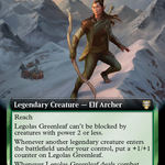 Legolas Greenleaf (LTC-123) - Tales of Middle-earth Commander: (Extended Art)