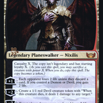 Ob Nixilis, the Adversary (PRE-206S) - Streets of New Capenna Promos Foil