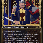 Maestros Diabolist (SNC-318) - Streets of New Capenna: (Showcase)