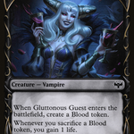 Gluttonous Guest (VOW-292) - Innistrad: Crimson Vow: (Showcase)