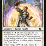 Knight of Old Benalia (MH1-017) - Modern Horizons