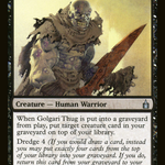 Golgari Thug (LIST-RAV-87) - The List