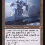 Sundering Titan (BRR-057) - The Brothers' War Retro Artifacts