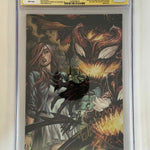 [Double Signed by Tyler Kirkham | Stan Lee] Amazing Spider-Man #799 CGC 9.8 Yellow Label Exclusive Virgin Var