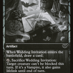 Wedding Invitation (DBL-527) - Innistrad: Double Feature