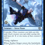 Zephyr Singer (PRE-86S) - March of the Machine Promos Foil