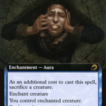 Grafted Identity (MID-335) - Innistrad: Midnight Hunt: (Extended Art)