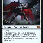 Phyrexian Vindicator (PRE-27S) - Phyrexia: All Will Be One Promos Foil