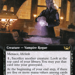 Sanguine Spy (SNC-420) - Streets of New Capenna: (Extended Art)