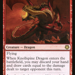 Knollspine Dragon (GN3-082) - Game Night: Free-for-All