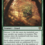 Bloodspore Thrinax (CMM-276) - Commander Masters