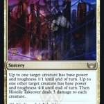 Hostile Takeover (PRE-191) - Streets of New Capenna Promos Foil