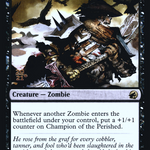 Champion of the Perished (PRE-91S) - Innistrad: Midnight Hunt Promos Foil