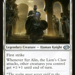 Syr Alin, the Lion's Claw (J22-252) - Jumpstart 2022