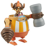 One Piece Chopper Robo Super 04 Kung Fu Tracer action figure from THE MIGHTY HOBBY SHOP, showing Chopper in kung fu stance with detailed features.