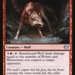 Runebound Wolf (VOW-176) - Innistrad: Crimson Vow