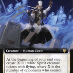 Priest of the Blessed Graf (VOC-045) - Crimson Vow Commander: (Extended Art)