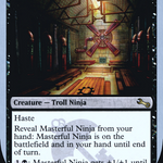 Masterful Ninja (LIST-060/216) - The List (Unfinity Foil Edition) Foil