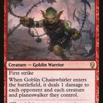 Goblin Chainwhirler (PPM20-129P) - Dominaria Promos
