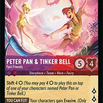 Peter Pan & Tinker Bell - Fast Friends (60/204) - Attack of the Vine Cold Foil