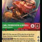 Carl Fredricksen & Russell - Intrepid Explorers (98/204) - Attack of the Vine Cold Foil
