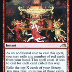March of Reckless Joy (PRE-154S) - Kamigawa: Neon Dynasty Promos Foil