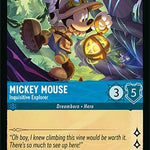 Mickey Mouse - Inquisitive Explorer (155/204) - Attack of the Vine Cold Foil