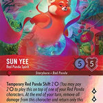 Sun Yee - Red Panda Spirit (Epic) (218/204) - Attack of the Vine Holofoil