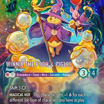 Winnie the Pooh & Piglet - Hunny Mages (Enchanted) (234/204) - Attack of the Vine Holofoil