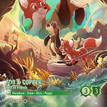 Tod & Copper - Best of Friends (Enchanted) (236/204) - Attack of the Vine Holofoil