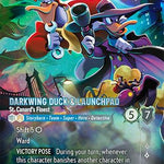 Darkwing Duck & Launchpad - St. Canard's Finest (Enchanted) (242/204) - Attack of the Vine Holofoil