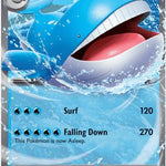 Wailord ex 016/084 - ME05 Pitch Black Holofoil
