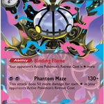 Mega Chandelure ex 038/084 - ME05 Pitch Black Holofoil