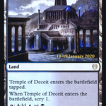 Temple of Deceit (PRE-245S) - Theros Beyond Death Promos Foil