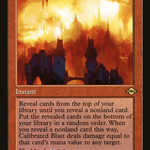 Calibrated Blast (MH2-405) - Modern Horizons 2: (tombstone)